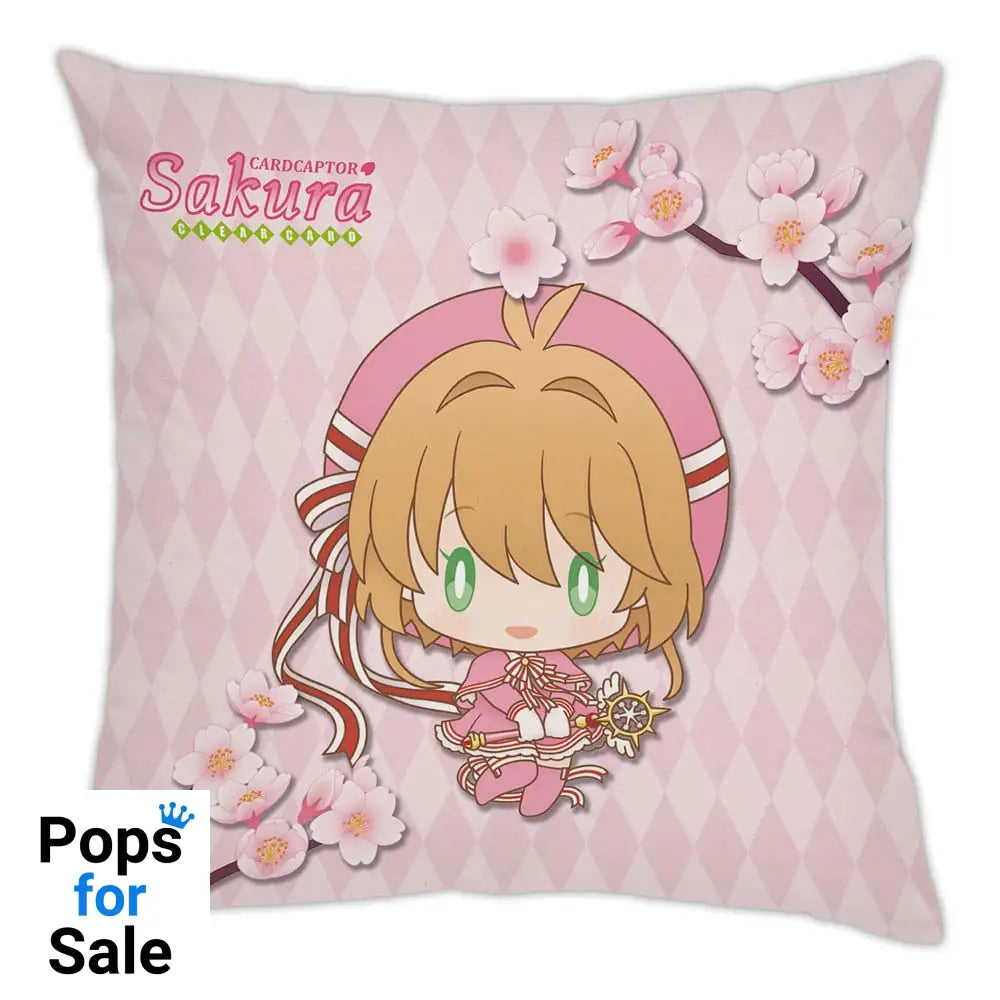 Cardcaptor Sakura Clear Card Pillow Sakura & Kero-chan 35 x 35 cm Cushions