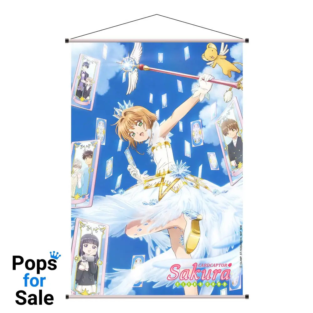 Cardcaptor Sakura Clear Card Wallscroll Sakura Kinomoto 60 x 90 cm