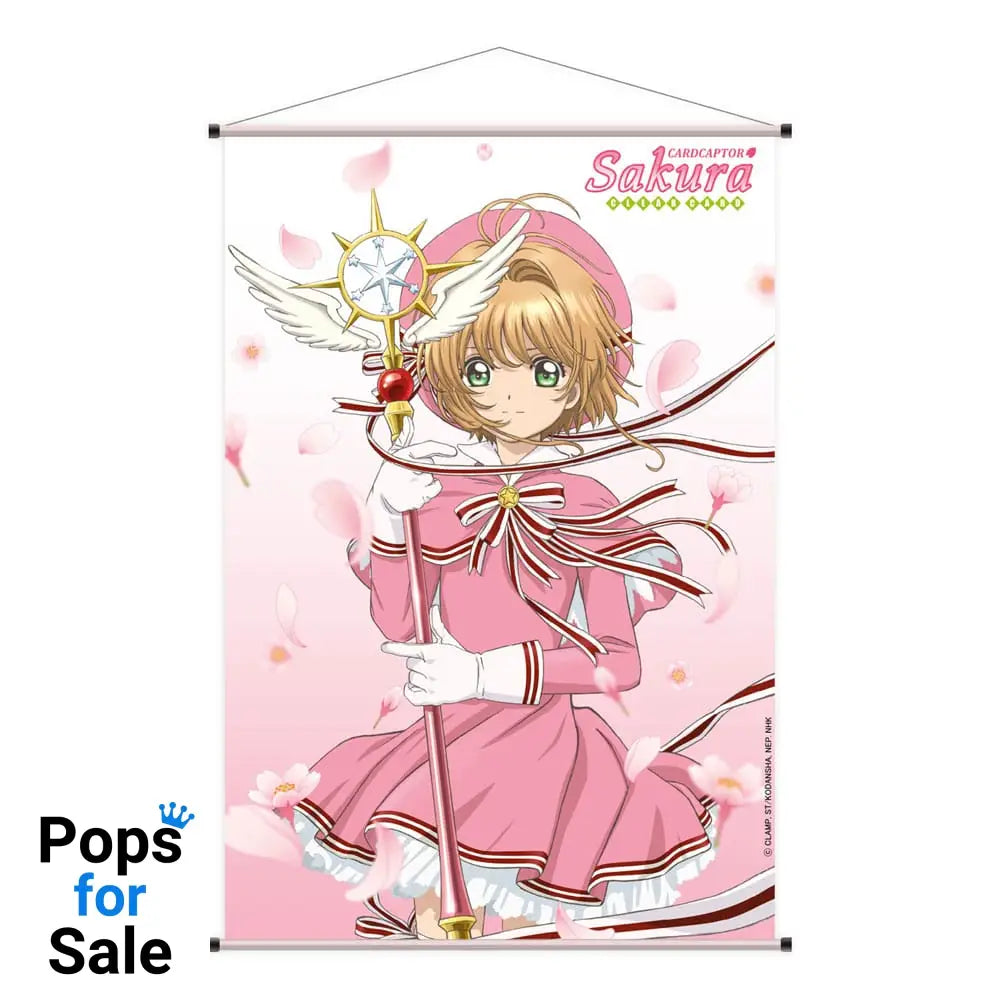 Cardcaptor Sakura Clear Card Wallscroll Sakura Kinomoto Cherry Blossoms 60 x 90 cm Posters & Wallscrolls