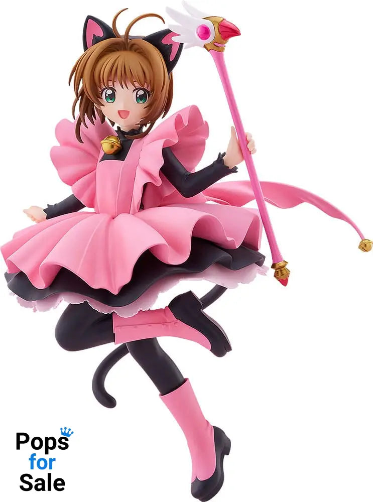 Cardcaptor Sakura Pop Up Parade PVC Statue Sakura Kinomoto: Black Cat Costume Ver. L Size 22 cm