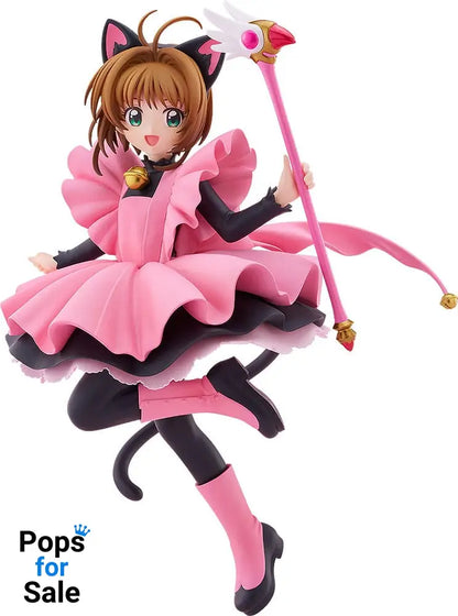 Cardcaptor Sakura Pop Up Parade PVC Statue Sakura Kinomoto: Black Cat Costume Ver. L Size 22 cm