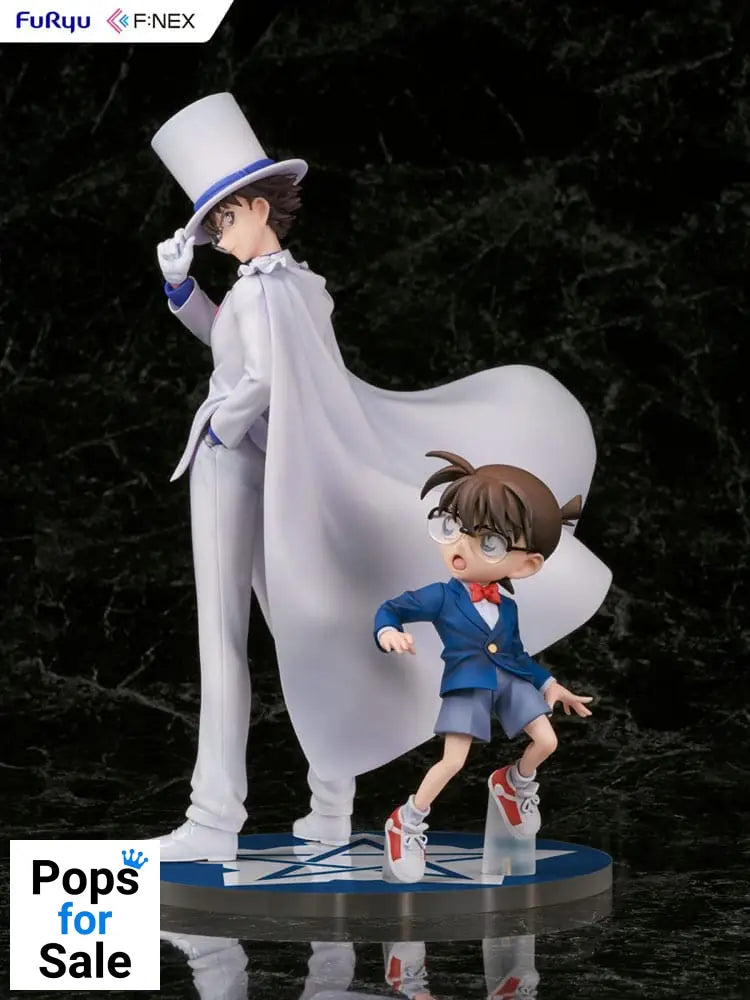 Case Closed F:NEX PVC Statue 1/7 Conan Edogawa & Kid the Phantom Thief 29 cm Statues