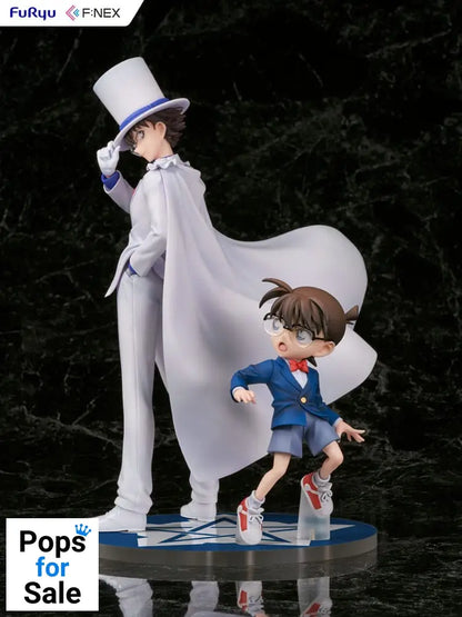 Case Closed F:NEX PVC Statue 1/7 Conan Edogawa & Kid the Phantom Thief 29 cm Statues