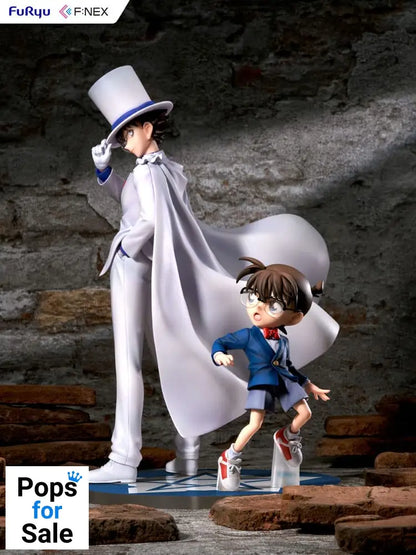 Case Closed F:NEX PVC Statue 1/7 Conan Edogawa & Kid the Phantom Thief 29 cm Statues