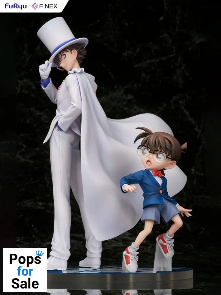 Case Closed F:NEX PVC Statue 1/7 Conan Edogawa & Kid the Phantom Thief 29 cm