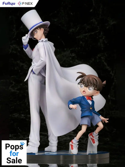 Case Closed F:NEX PVC Statue 1/7 Conan Edogawa & Kid the Phantom Thief 29 cm