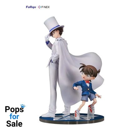 Case Closed F:NEX PVC Statue 1/7 Conan Edogawa & Kid the Phantom Thief 29 cm
