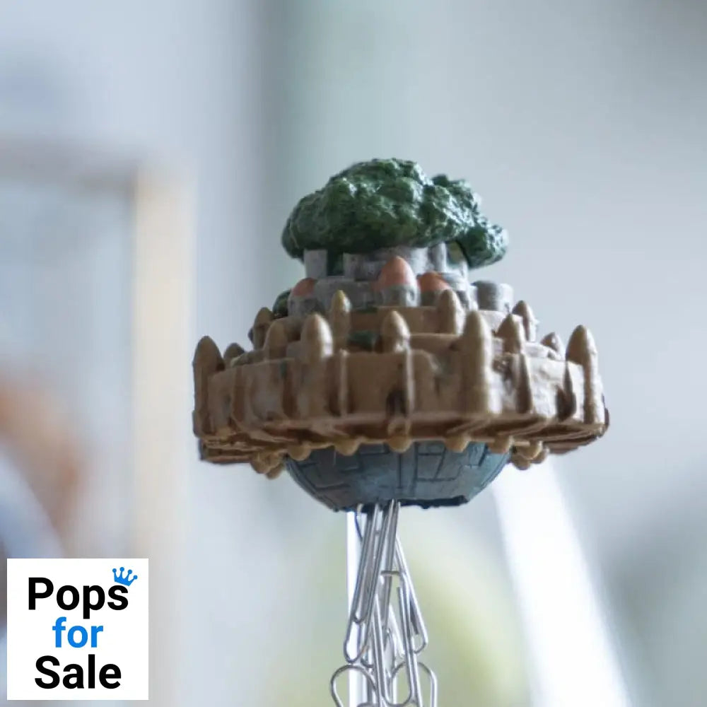 Castle in the Sky Statue Magnet Flying Castle 13 cm