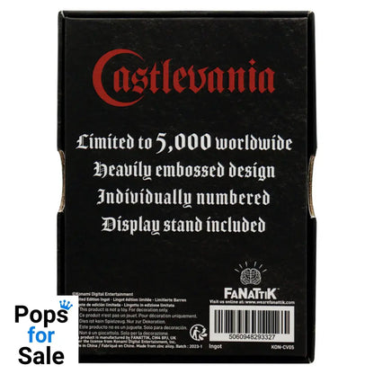 Castlevania Dracula Limited Edition Ingot Ingot