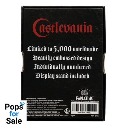 Castlevania Ingot Dracula Limited Edition