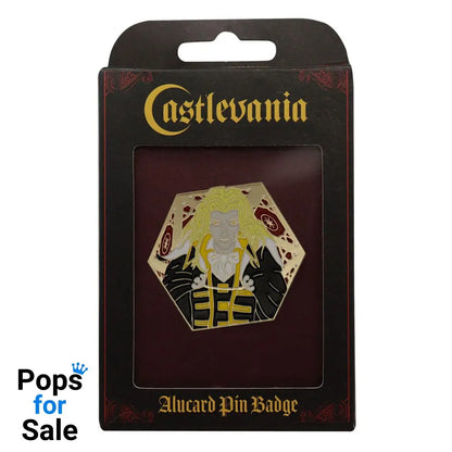 Castlevania Pin Badge Alucard Limited Edition