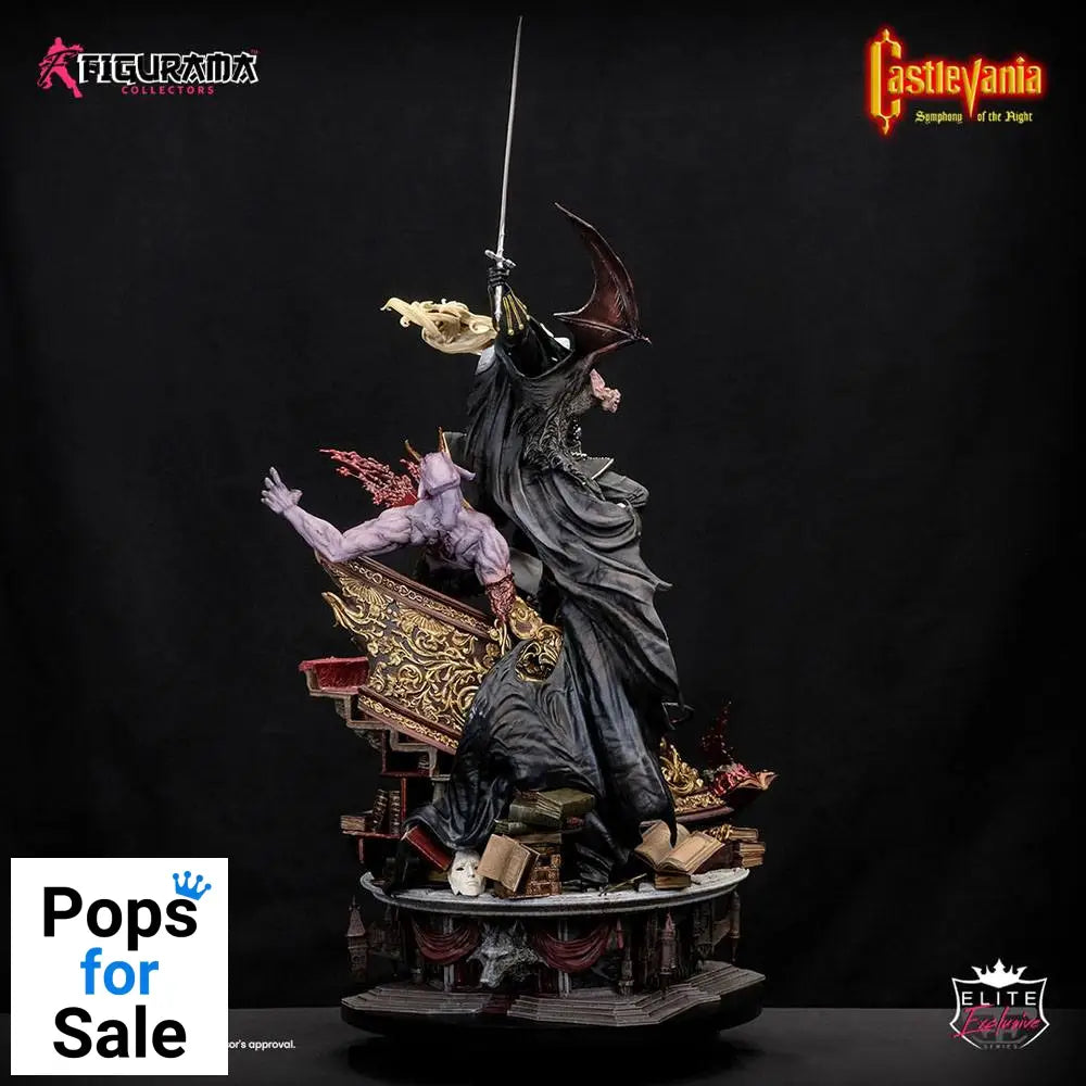 Castlevania: Symphony of the Night Elite Exclusive Statue 1/6 Alucard & Richter Belmont 91 cm