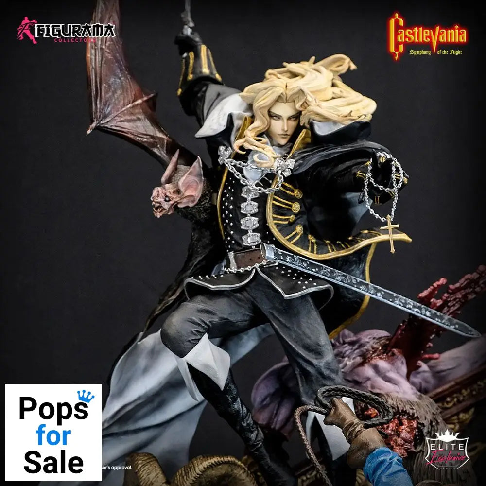 Castlevania: Symphony of the Night Elite Exclusive Statue 1/6 Alucard & Richter Belmont 91 cm