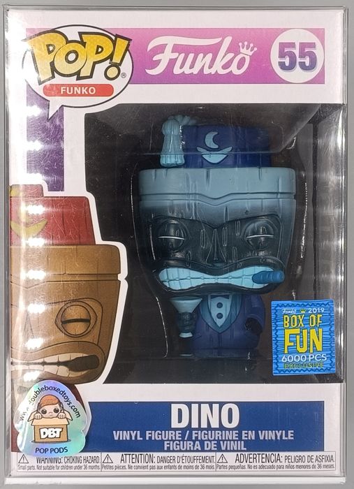 #55 Dino (Blue) - Funko (Originals) Day of Fun - 6-000pc LE Funko POP