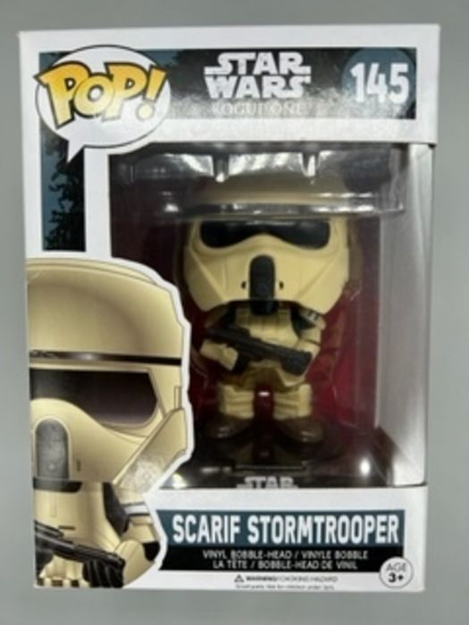 #145 Scarif Stormtrooper - Star Wars Rogue One - Box Damaged Funko POP