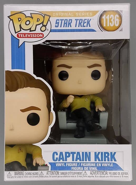 1136 Captain Kirk (in Chair) - Star Trek - Funko POP