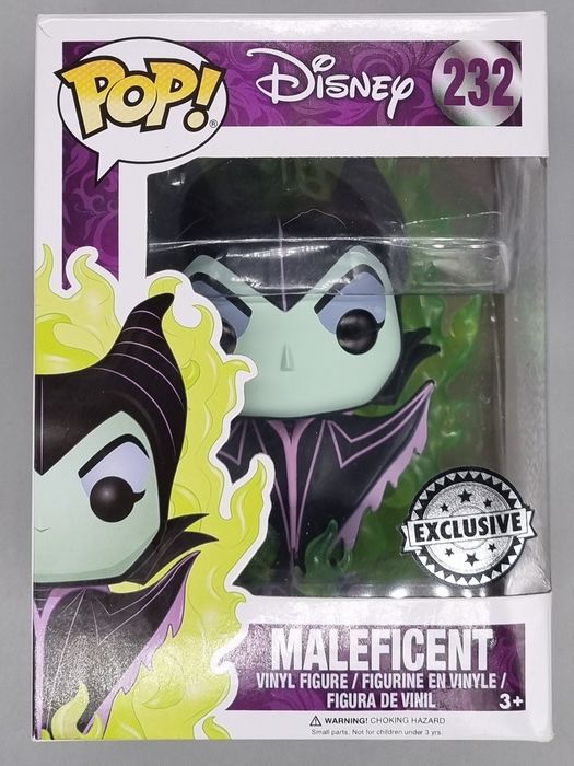 #232 Maleficent (Flames) - Disney - Box Damaged Funko POP