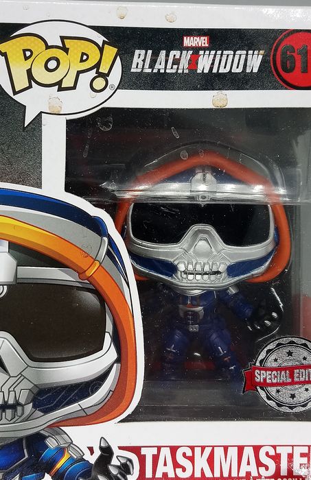 #610 Taskmaster (w/ Claws) - Marvel Black Widow - Box Damaged Funko POP