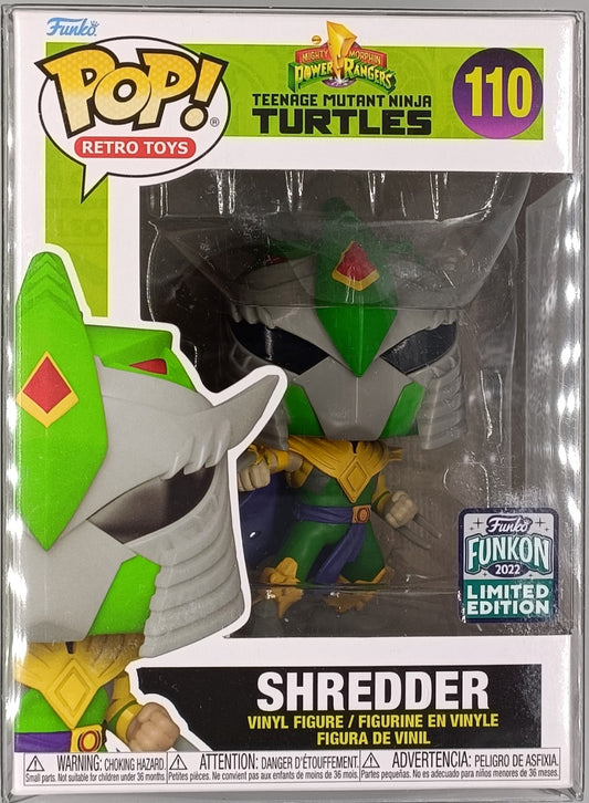 #110 Shredder - Teenage Mutant Ninja Turtles TMNT 2022 Con Funko POP