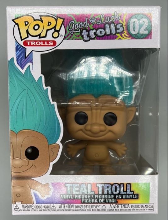 #02 Teal Troll - Trolls Funko POP