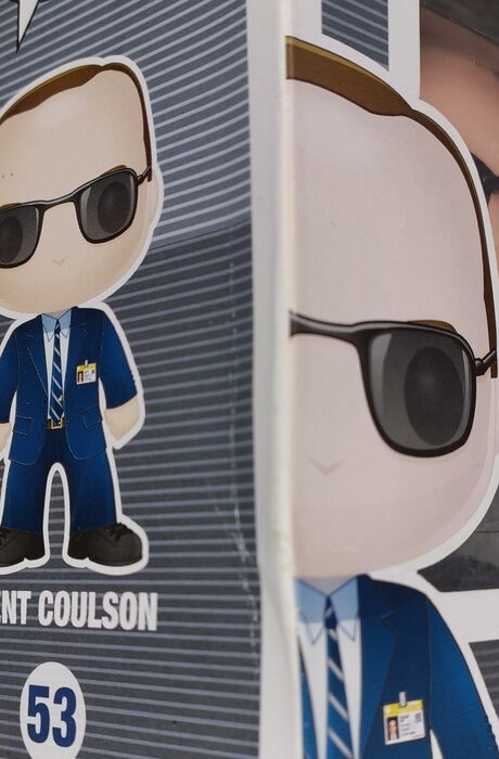 53 Agent Coulson - Marvel: Agents of S.H.I.E.L.D. Box Damaged Funko POP