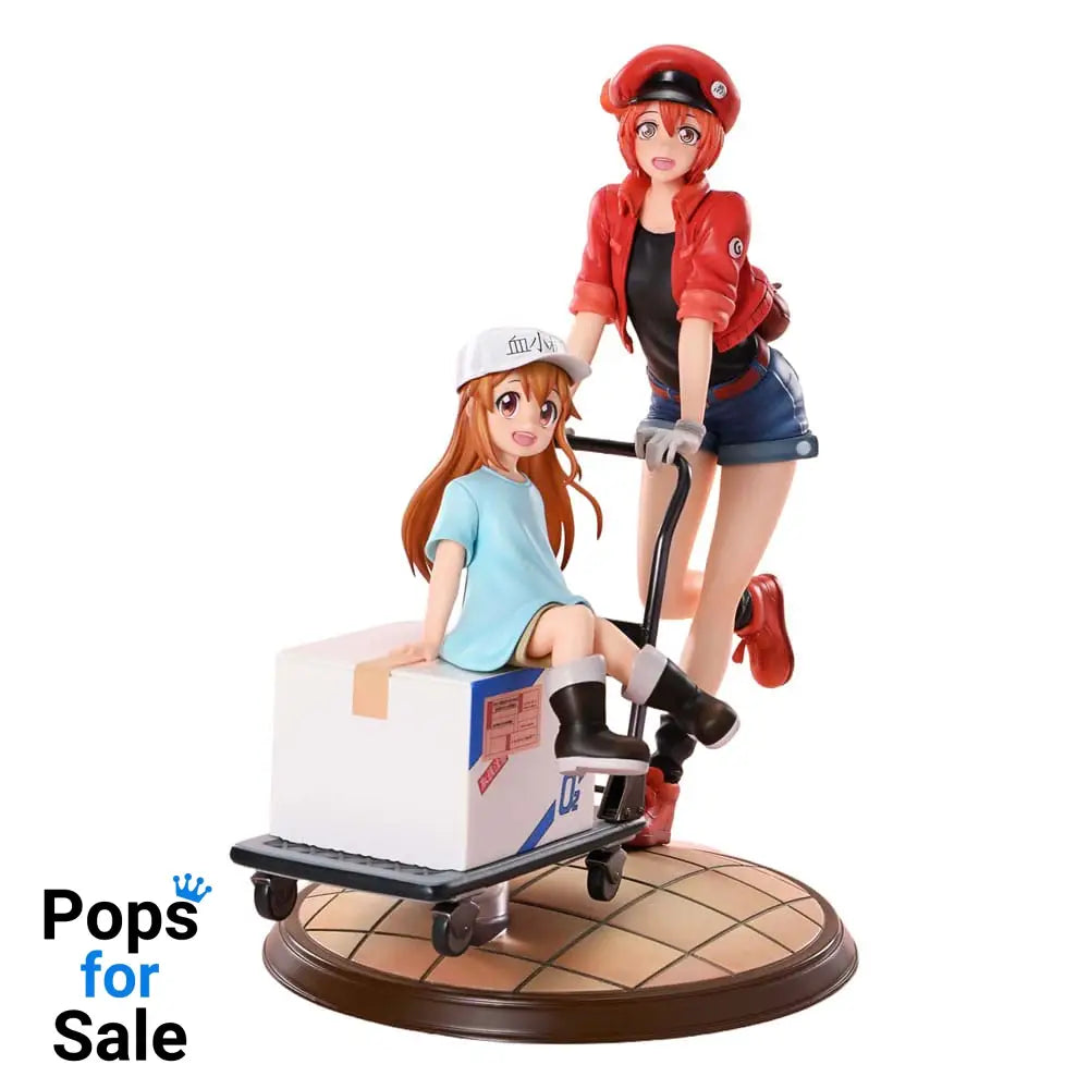 Cells at Work Prisma Wing PVC Statue Red Blood Cell & Platelet  26 cm