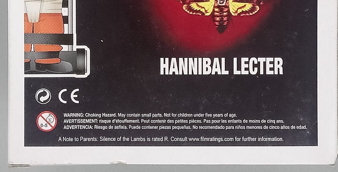#25 Hannibal Lecter - The Silence of the Lambs Horror - Box Damaged Funko POP