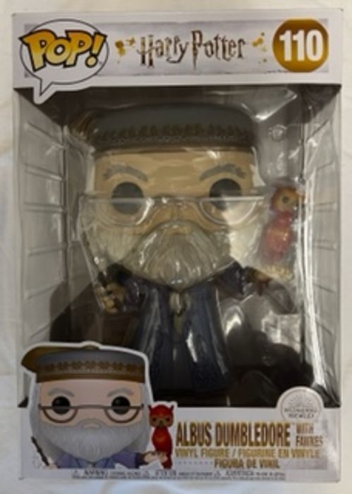 #110 Albus Dumbledore (with Fawkes) 10 Inch - Harry Potter Damaged Box Funko POP
