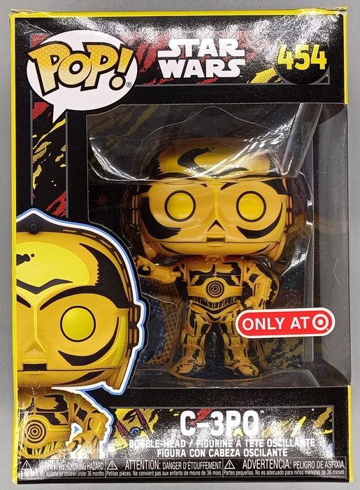 #454 C-3PO (Retro) - Star Wars - Box Damaged Funko POP