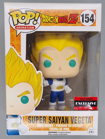 154 Super Saiyan Vegeta - Dragon Ball Z - Box Damaged Funko POP