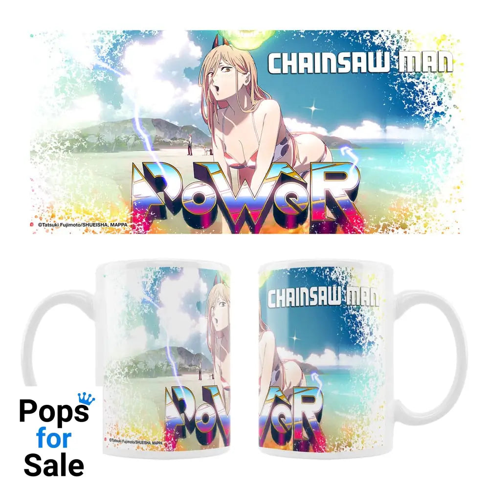 Chainsaw Man Ceramic Mug Power