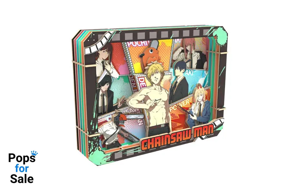 Chainsaw Man Model Kit Wooden Gallery (L) Charaters United