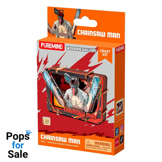 Chainsaw Man Model Kit Wooden Gallery (S) Chainsaw Devil Model kits