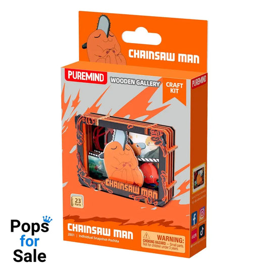 Chainsaw Man Model Kit Wooden Gallery (S) Pochita Model kits