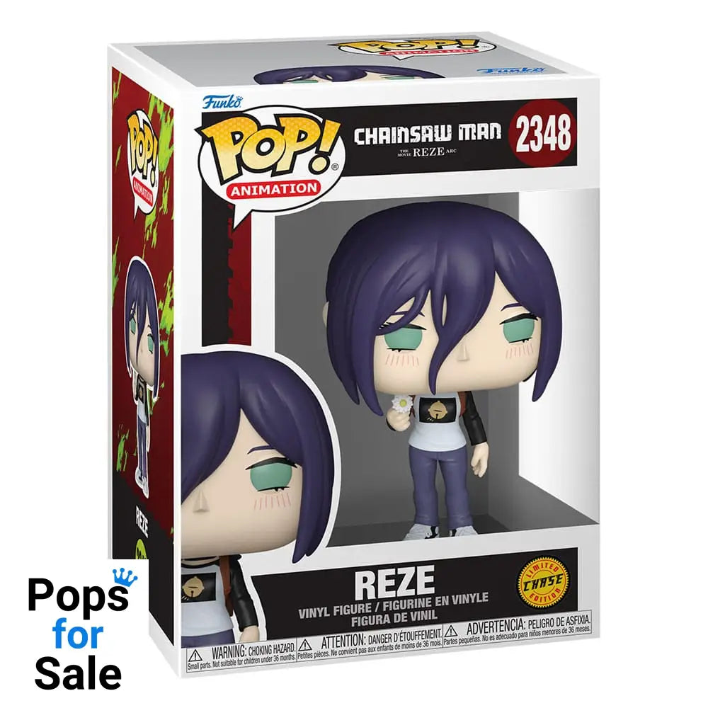 Chainsaw Man POP! Animation Vinyl Figures Reze with Chase 9 cm Assortment (6)