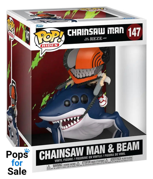 Chainsaw Man POP! Rides Deluxe Vinyl Figure CSM & Beam 15 cm