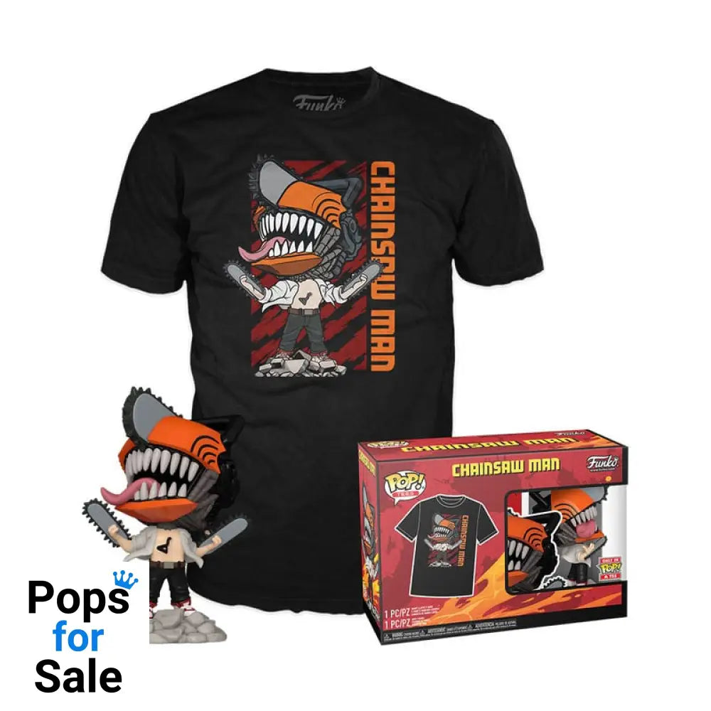 Chainsaw Man POP! & Tee Box Chainsaw Man Leaping