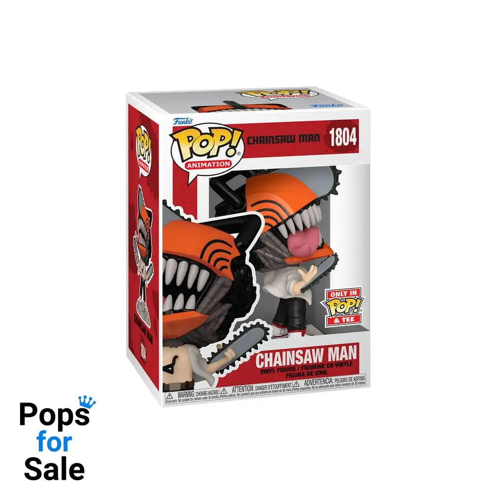 Chainsaw Man POP! & Tee Box Chainsaw Man Leaping Size S