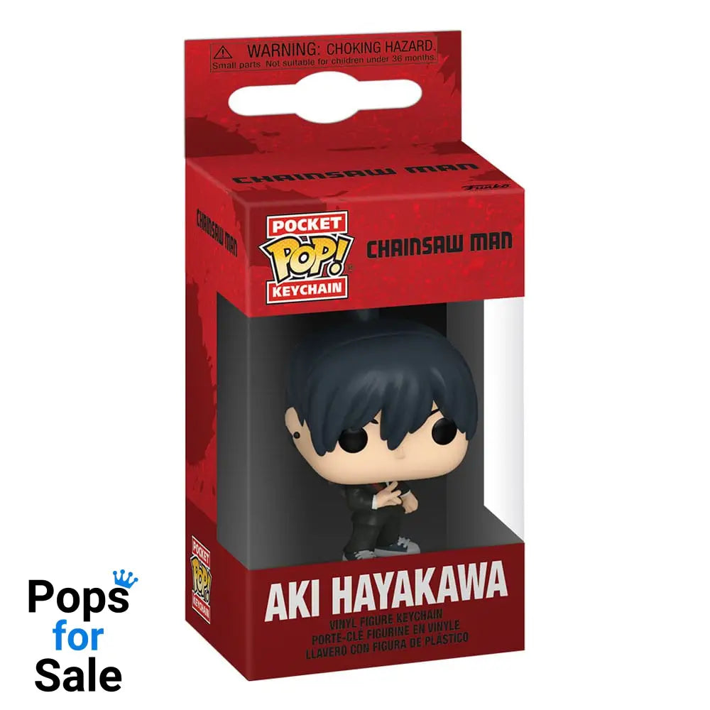 Chainsaw Man POP! Vinyl Keychains 4 cm Aki Display (12)