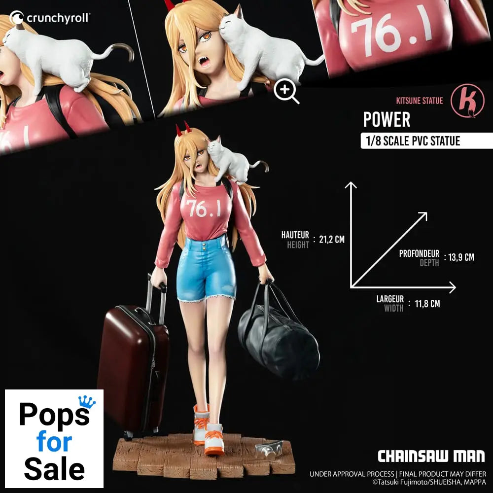 Chainsaw Man PVC Statue 1/8 Power 21 cm