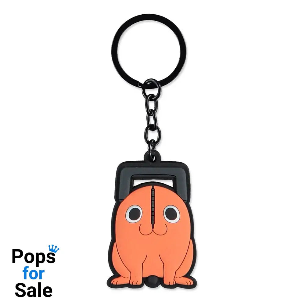 Chainsaw Man Rubber Keychain Pochita Keyrings