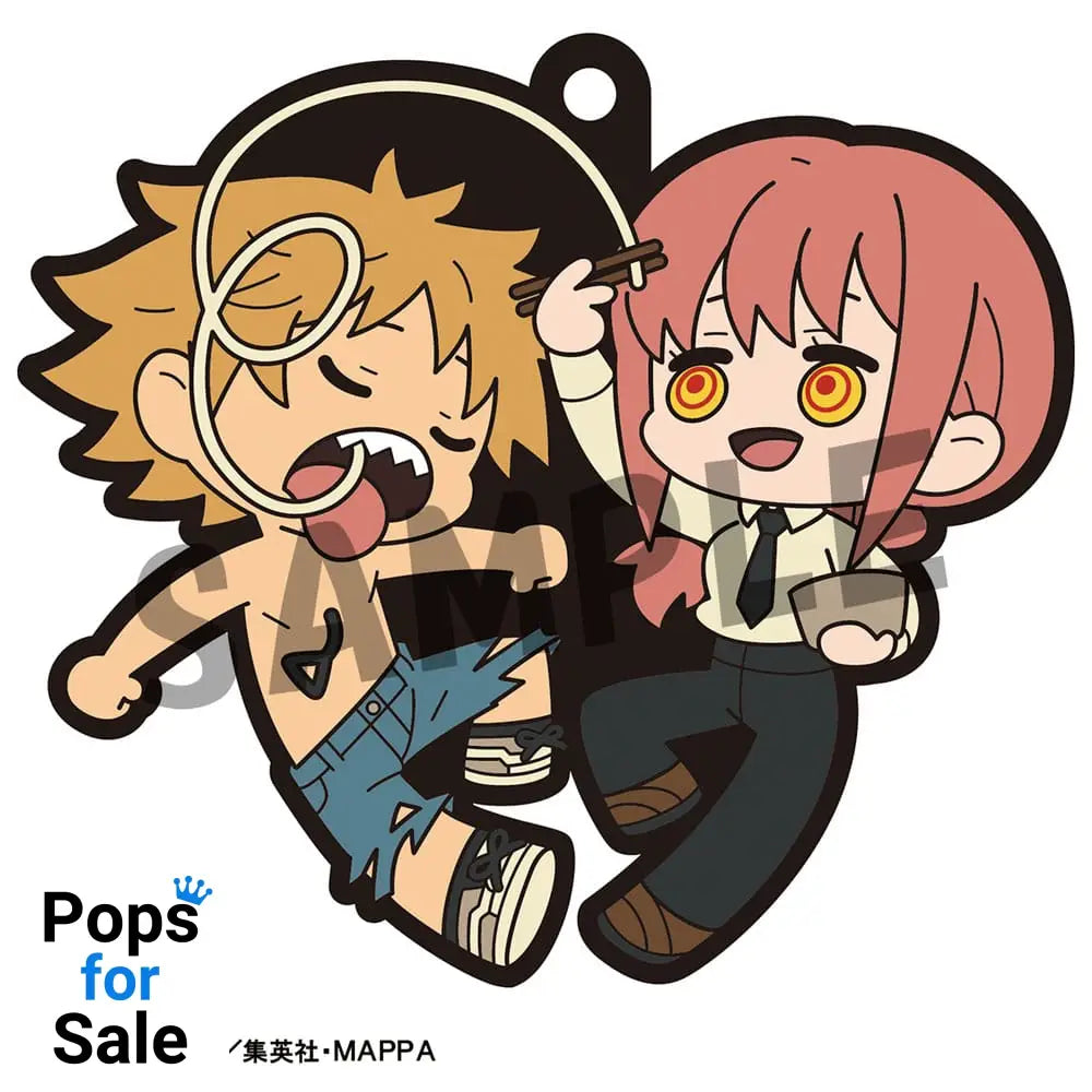 Chainsaw Man Rubber Mascot Buddycolle Rubber Charms 6 cm Assortment (6)