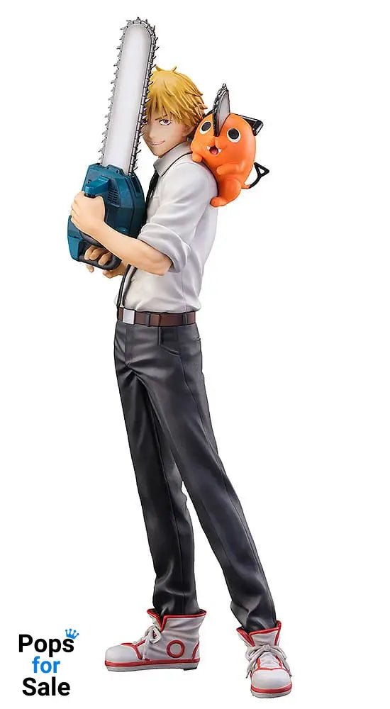 Chainsaw Man S-Fire PVC Statue 1/7 Denji & Pochita 24 cm
