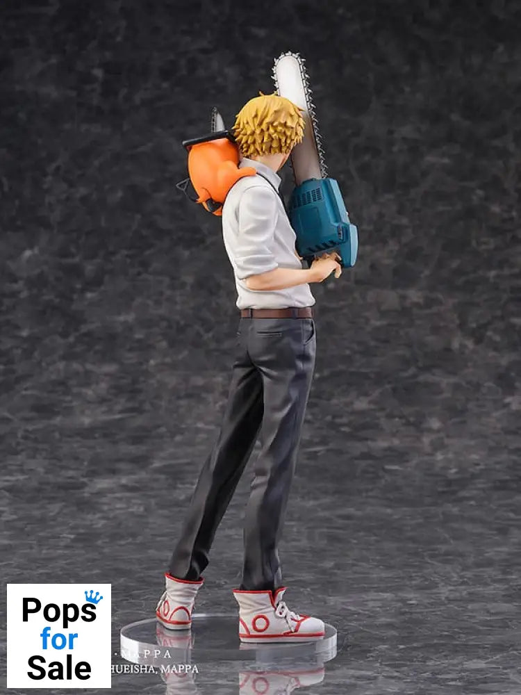 Chainsaw Man S-Fire PVC Statue 1/7 Denji & Pochita 24 cm