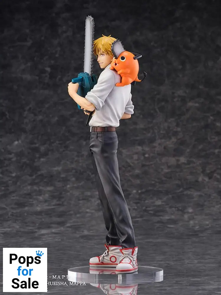 Chainsaw Man S-Fire PVC Statue 1/7 Denji & Pochita 24 cm