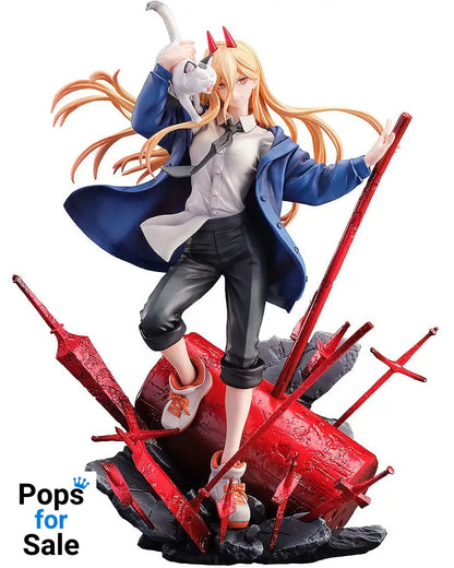 Chainsaw Man Statue 1/7 Power & Meowy 28 cm Statues