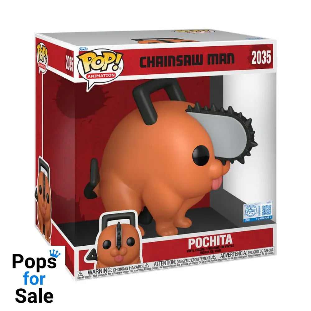 Chainsaw Man Super Sized Jumbo POP! Vinyl Figure Pochita 25 cm