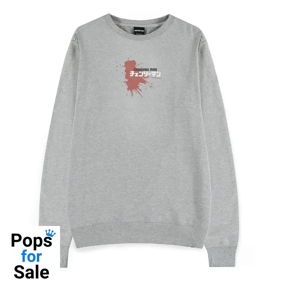 Chainsaw Man Sweater Power Grey Melange Size L