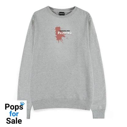 Chainsaw Man Sweater Power Grey Melange Size L