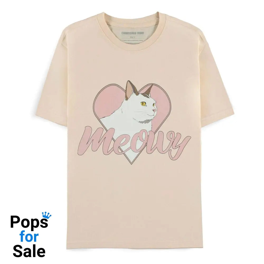 Chainsaw Man T-Shirt Meowy Size S T-shirts